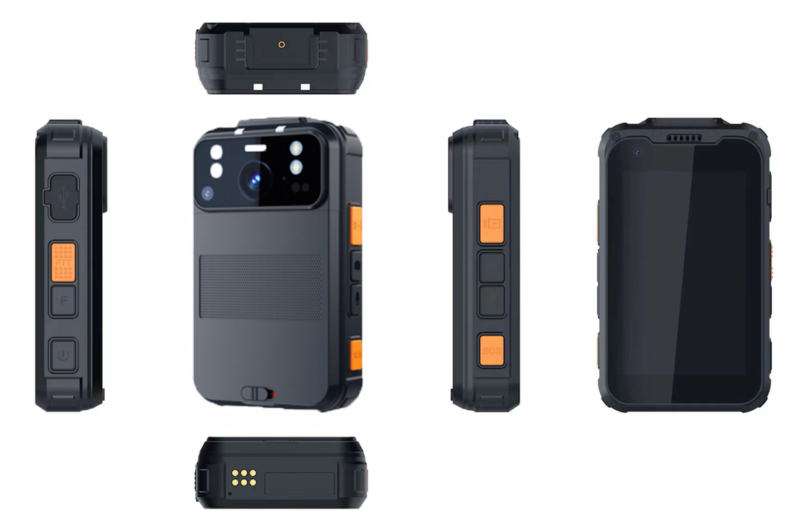 Bodycam Wifi IP Camera SIM Card Dati Onvif Rtsp Live Streaming