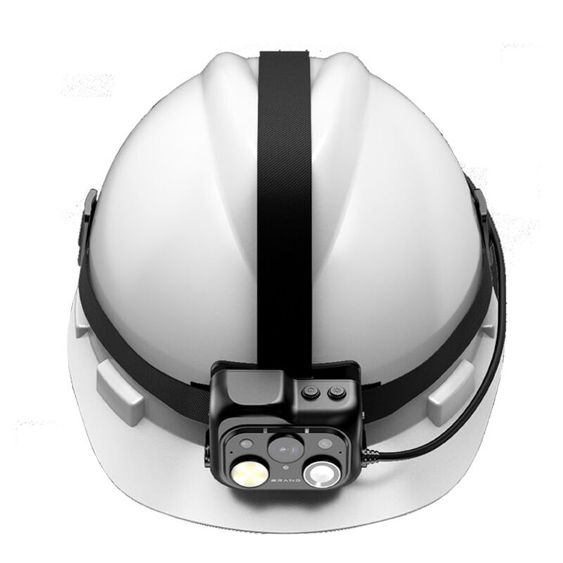 Telecamera per casco industriale 4G con monitoraggio del flusso live WiFi RTSP Onvif