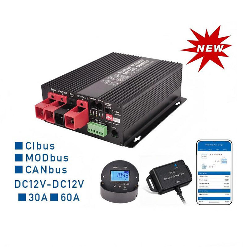 DC 12V 30A 60A Controller Caricabatterie Canbus Cibus Modbus