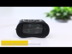 Casco con zoom digitale 4X Occhiali da vista notturna montati