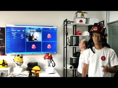 MTK 6739 Quad core ARM Cortex-A53 Safety Helmet Camera con 8G ROM e BT4.2