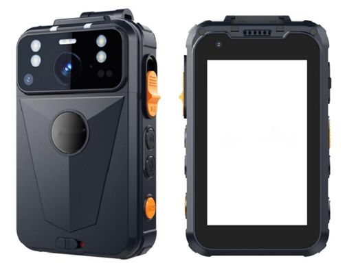 Telecamera per il corpo di sicurezza Android13 5G con LCD da 3,1 pollici, registratore video WiFi 1440p Live