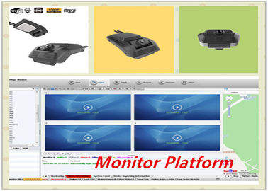 Lente doppia a doppio canale del veicolo DVR Dashcam con il videoregistratore della macchina fotografica di retrovisore & della parte anteriore