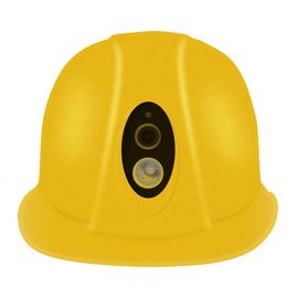 casco di sicurezza 4G con la macchina fotografica HD pieno 1080P Wifi GPS per estrazione mineraria industriale della costruzione