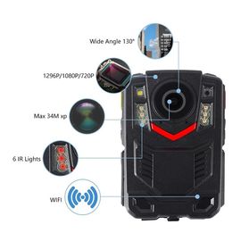 macchine fotografiche consumate della polizia 1296P con l'audio video foto che registra esposizione 2inch