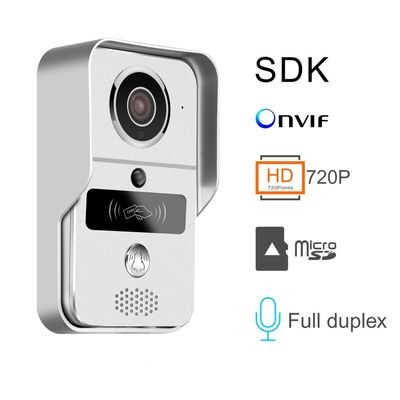 Macchina fotografica metallica di sicurezza 32G 1M Doorbell WiFi del citofono