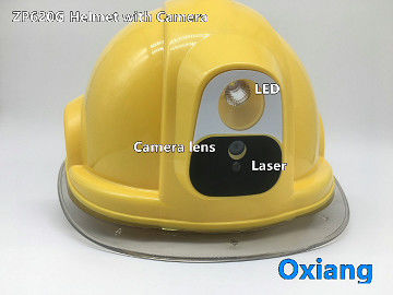 Casco di sicurezza con il supporto 4G GSM WIFI Live Viewing della macchina fotografica