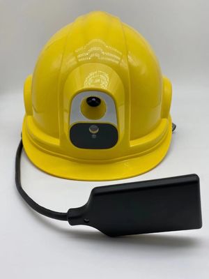 Casco di temperatura che misura casco del sistema 4G di Android il video con la macchina fotografica